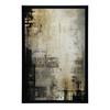 Złoty Klimat Współczesności Złoty Klimat Współczesności, 70X100 Cm, Rama Aluminiowa Czarna, Papier Matowy 230 Gsm