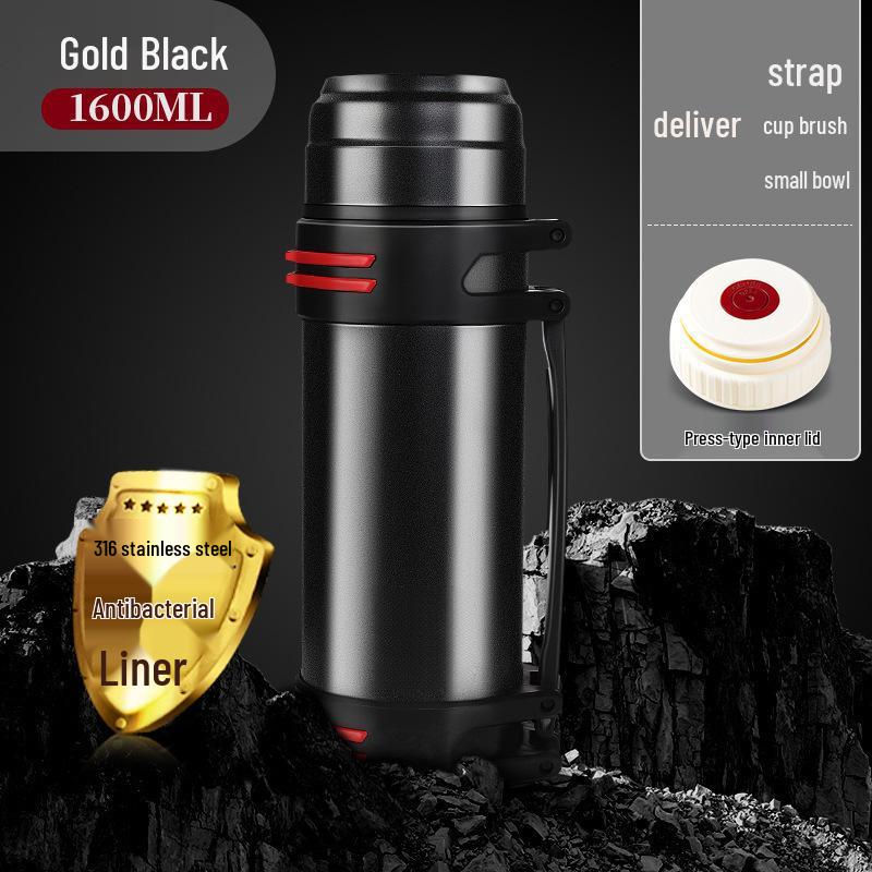 Large Capacity Stainless Steel Travel Thermos Cup for Outdoor and Car Use
