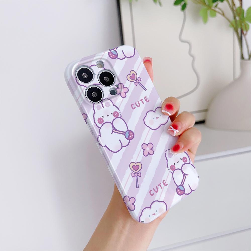 All-inclusive Film Phone Case Cartoon Fashion Design Hard Shell Full Cover Camera Protection Case for Samsung Xiaomi Poco Redmi Infinix Tecno