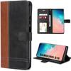 Case for Samsung Galaxy S10 Brown-Black Shockproof Anti-Scratch Flexible