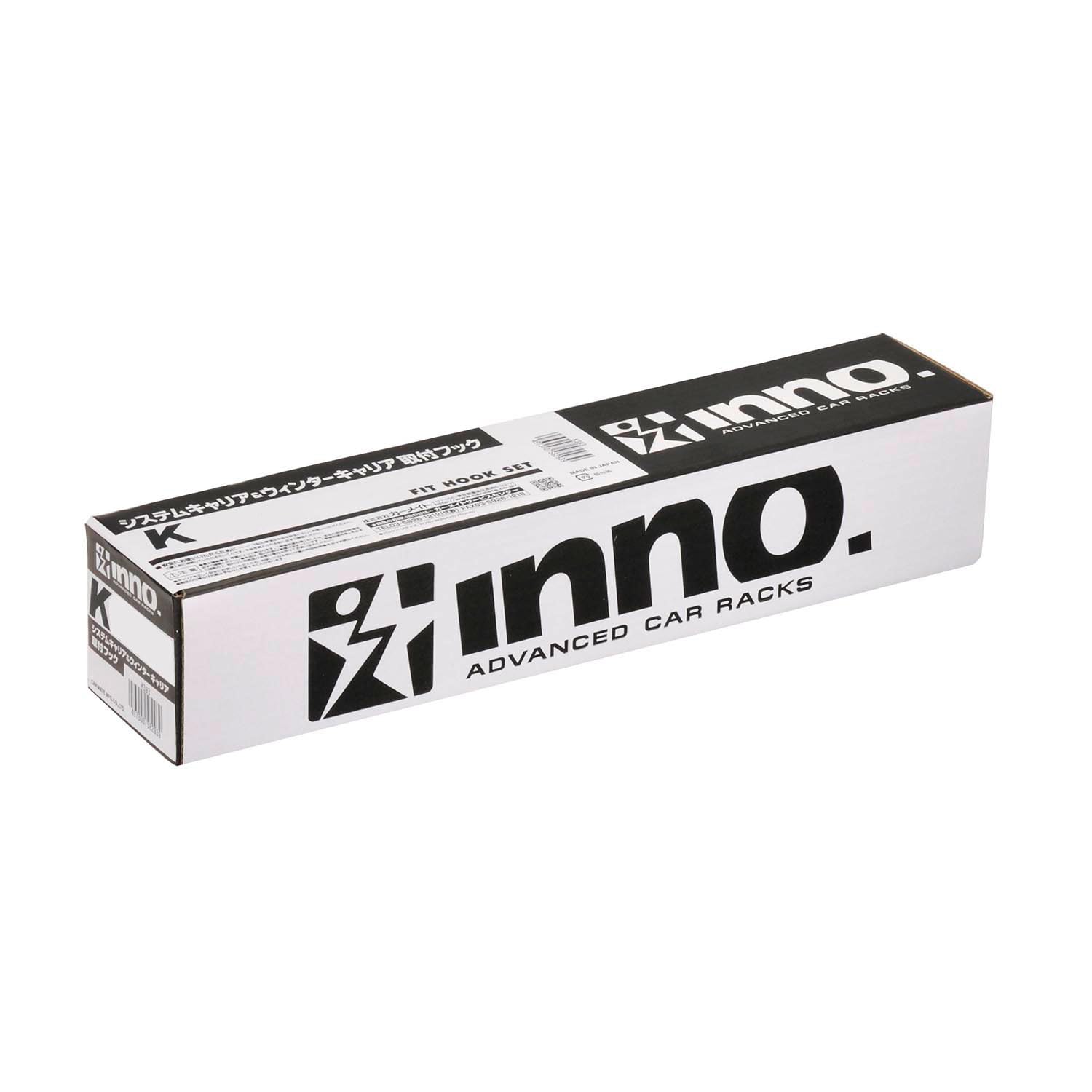 

Carmate inno Базовый комплект монтажных крюков для багажника на крышу для Toyota Vitz и других 3-дверных K234 (H11.1-H17.2 Серия CP1) Модели,