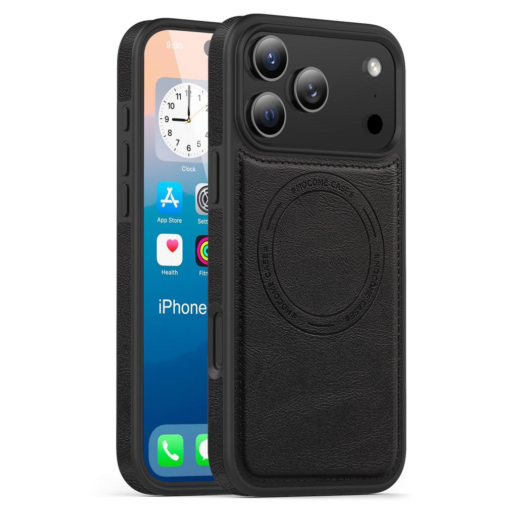 Magnetic Luxury Wallet Leather Case For iPhone 17 Pro Max 16 Plus 15 14 13 For Magsafe Shockproof Slim Wireless Charging Cover