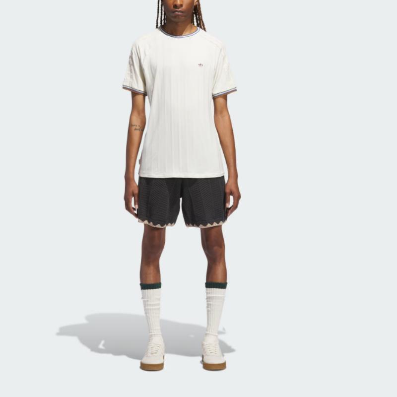 Adidas Originals X CLOT Kollaboration Mode Schlicht Vielseitig Lässig Kurzarm T-Shirt Unisex Oberteile Weiß JN7723