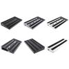 Pedal Board Pequeno Portátil para Efeitos de Guitarra Leve Profissional de Engenharia Pedal Board de Guitarra Base Antiderrapante
