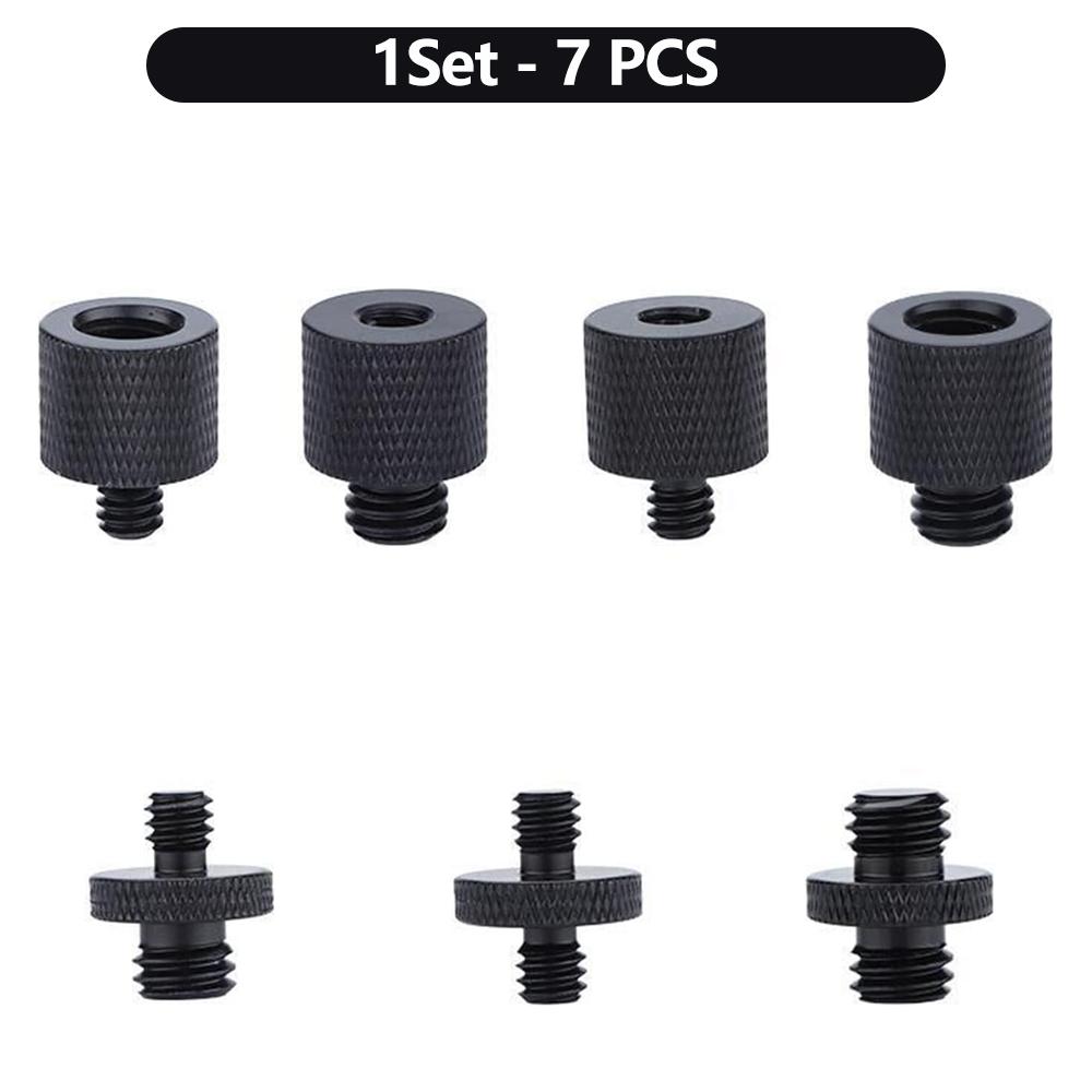 1/4 to 3/8 M5 M6 M8 Male to Female Conversion Thread Screws Tripod Screw Mount Adapter For GoPro insta360 DJI OSMO Action Camera