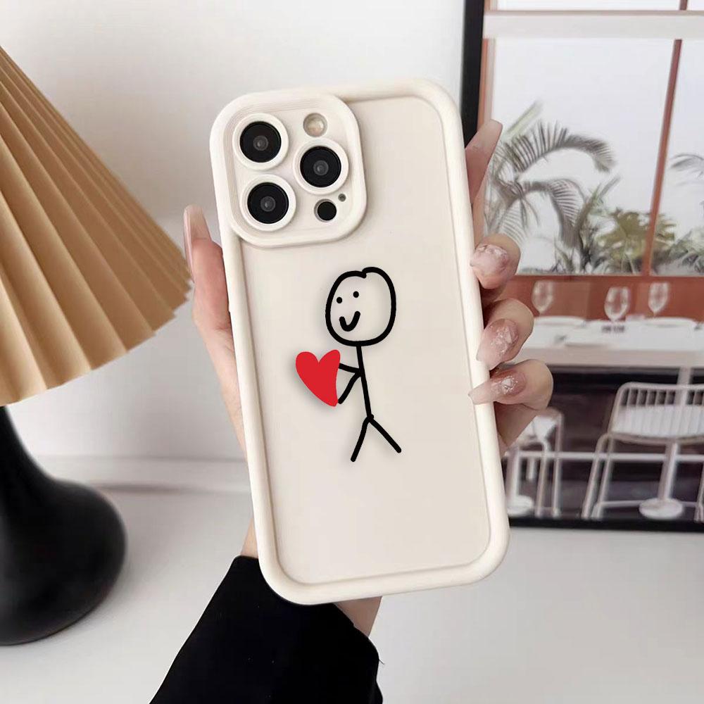 Cartoon Creative Villain Phone Case For Samsung A13 A15 A16 A17 A22 A23 A25 A32 A33 A35 A51 A52 A53 A54 A55 A71 A72 Cover Case