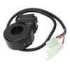 Motorcycle Handlebar Switch Assembly 3 in 1 Universal for 22mm/0.87in ATVs Sport Dirt Street Bikes