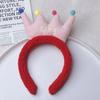 Cute Plush Headband for Women Girls, Soft Fuzzy Hairband for Daily Wear