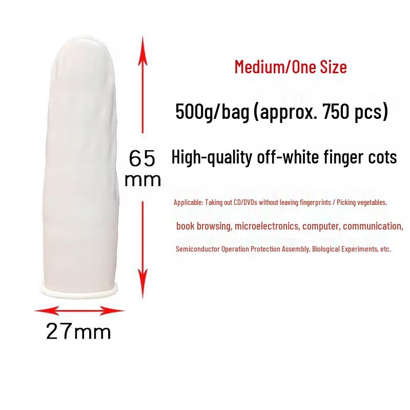 Miaojiayi Disposable Latex Finger Cots