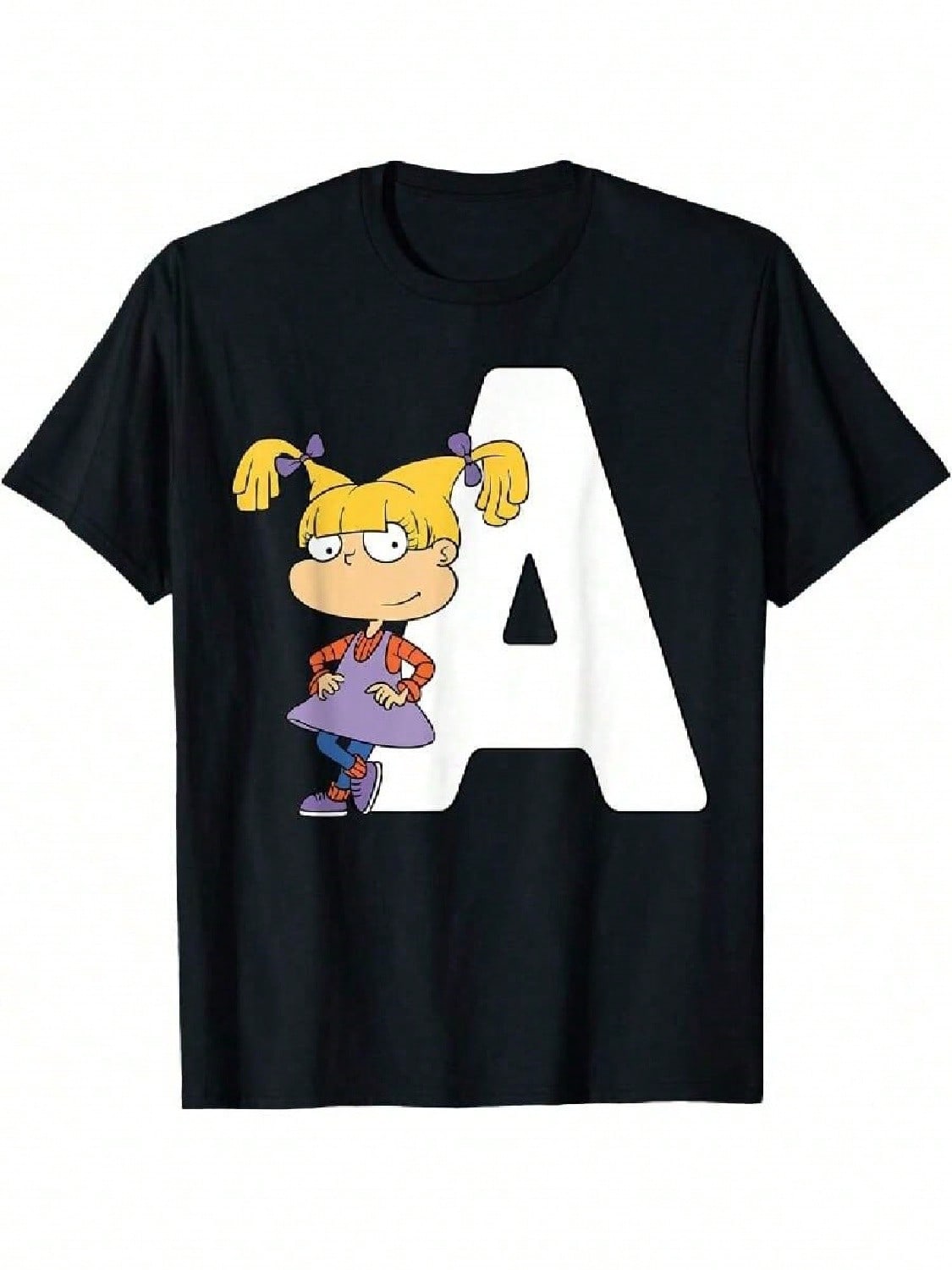 Mademark X Rugrats - Анджелика Пиклз _Девочка с А_ Футболка Rugrats S разноцветный