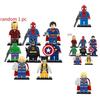 Superhero Building Blocks Toy Set With Diy Assembly For Kids Collectors