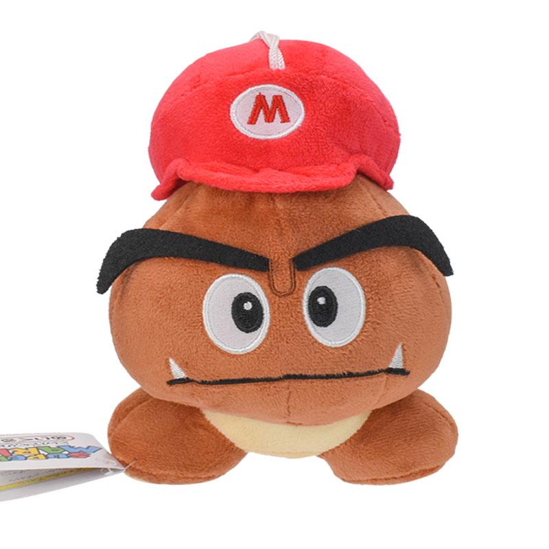 Peluche Mario Bros Goomba con Ali Goomba Ken Carson Goomba Toad Peluche Animale Anime Bambola Peluche per Regalo di Compleanno
