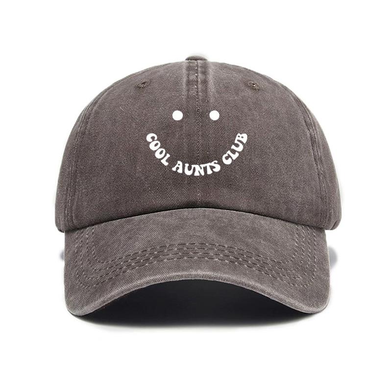 Washed American Retro Cowboy Baseball Cap To Increase the Trend of Curved Brim Baseball Hat Sunshade Soft Top American Peaked Cap