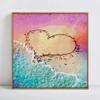 Full Drill Diamond Painting Landscape Craft Kit 5D Diamond Embroidery Sunset Mosaic Love The Beach Needlework Home Decor
