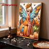 Disney Magical Fairy Little Dingingdong Pearl DIY Art Painting Wall Decor Handmade Gift for Home or Office Decoration