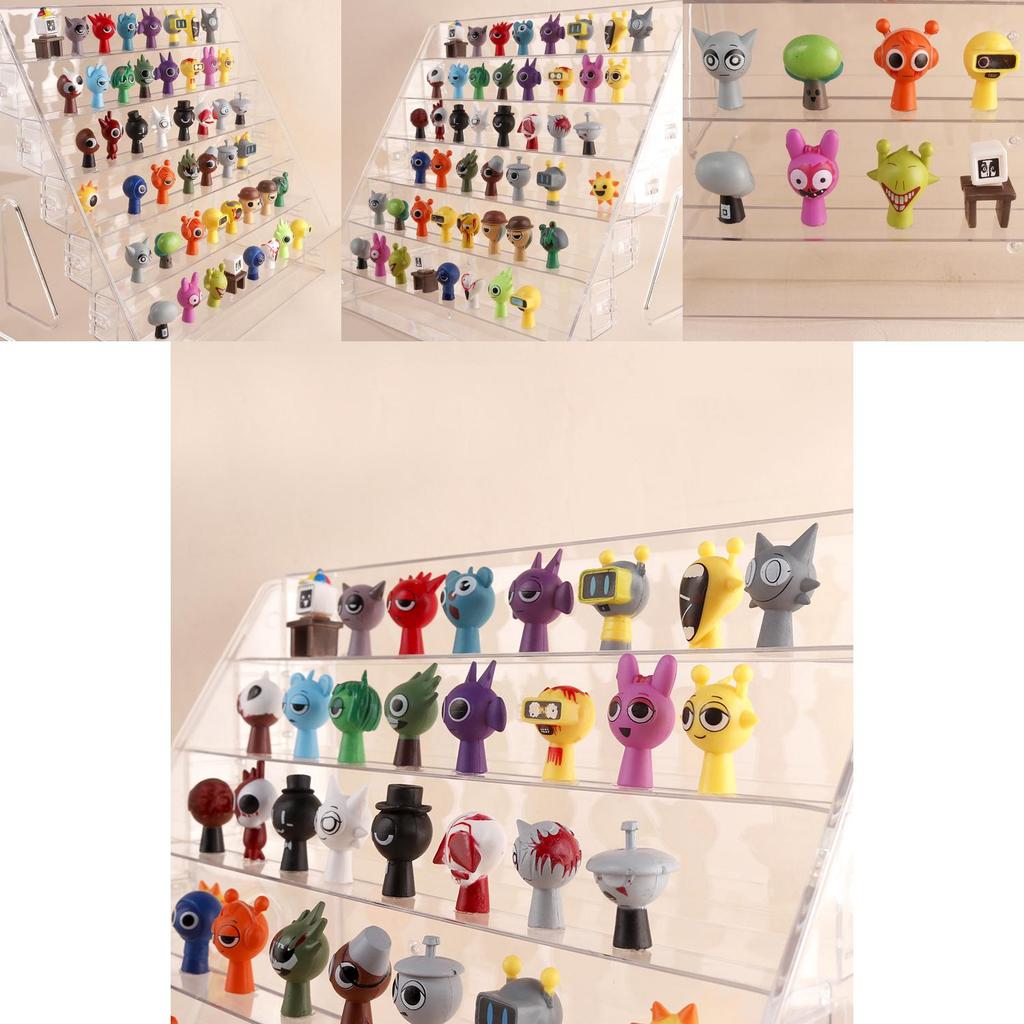 Sprunki Box Animal Models Pvc Kids Playroom Decor And Collectible Toys