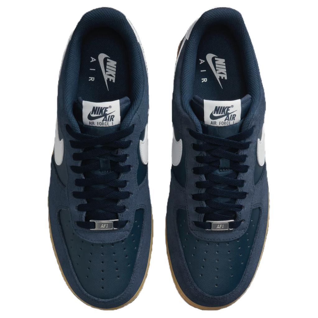 Nike Air Force 1 Low '07 LV8 Armory Navy Gum Sneakers FQ8714-400