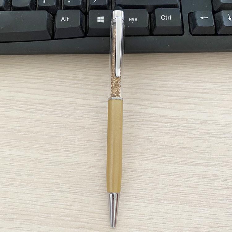 Sailai Crystal Diamond Metal Ballpoint Pen - Twist Design with Customizable Logo Option