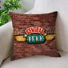 Classic Sitcom Series F-Friends Cushion Cover Inches Farmhouse Decor Home Throw Pillow Covers For Couch Decorations