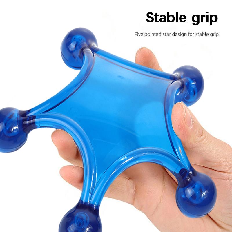 Hand Held Massagers Tools, Back Deep Tissue, 5-Ball Acupressure Gentle Self Massager Trigger Pressure Point Massage Tools