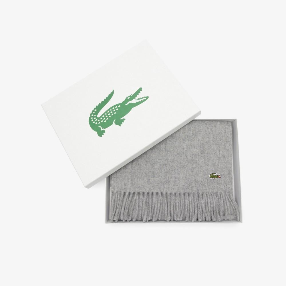 [lacoste] Unisex Brushed Wool Muffler RE7864-55NCCA