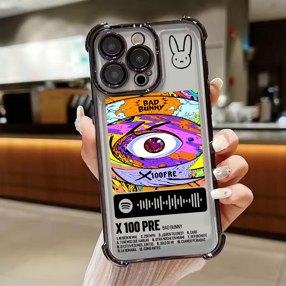Bad Bunnys Album X100 PREs Phone Case For Xiaomi 15T 14T 13 Pro 15 F8 Ultra Poco X7 F7 Pro 5G X3 X6 F5 M7 Shockproof Clear Cover