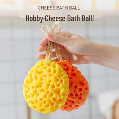 Esponja de Baño Suave de Panal para Niños - Bola de Baño Linda, Duradera y Espumosa