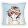 Shoujo Manga HanaKimi Pillow Case Sofa Living Room for Bedroom Car Headboard Backrest Cushion Square Cushion Nap Time