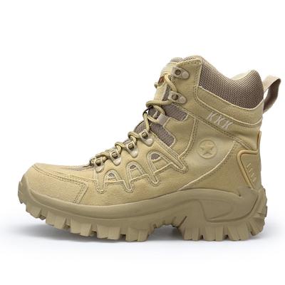 Men's Special Forces Boots Waterproof Hiking Boots Outdoor High-top Boots Desert Boots Tactical Military Fans Military Shoes