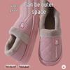 2025 Winter Wasserdichte Baumwollpantoffeln: Dicke Sohle, Rutschfest, Fersenbedeckend, Indoor- & Outdoor-Schuhe für Damen & Herren