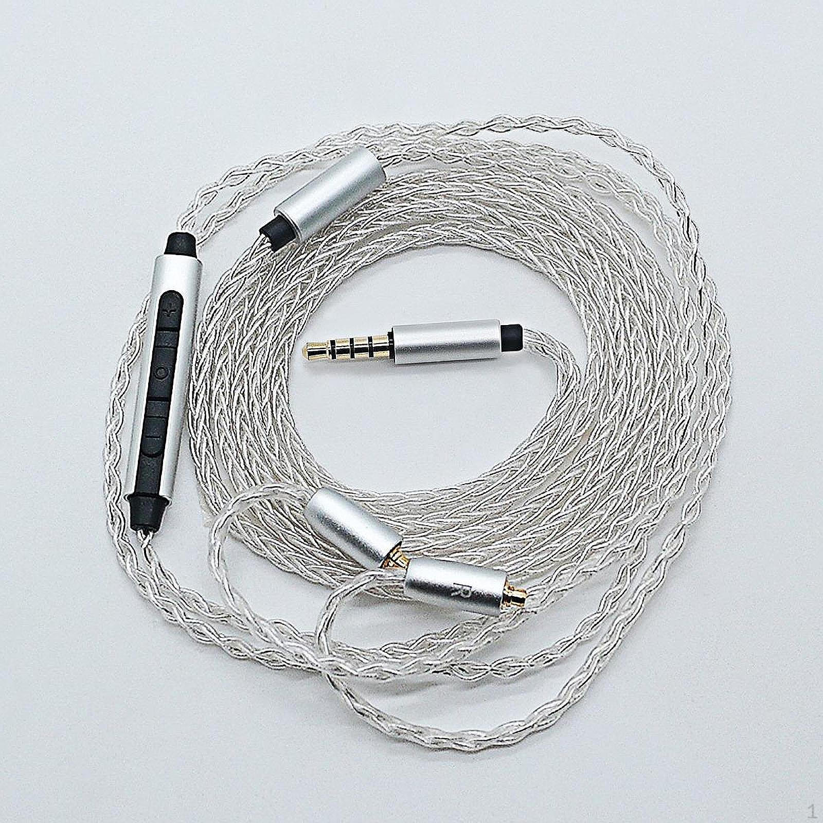 

Upgrade Cable Earphone 3.9ft Sturdy White Professional High Performance