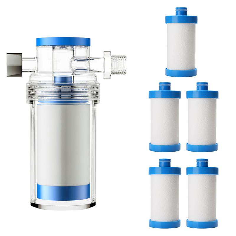 Universal Water Pipe Filter Pp Cotton Shower Bath Sprayer Strainer Faucet Filter Water Heater Purification Kitchen Bathroom Fit