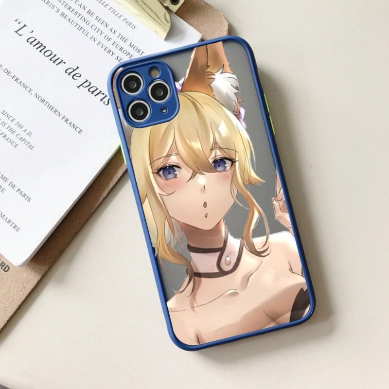 Cute Girl Jean Genshin Phone Case For IPhone 14 13 12 11 Mini Pro Max XS X Max XR 8 7 Plus SE 2022 Skin Color Phone Cover