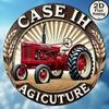 Vintage Tractor Metal Wall Art, Retro Farm Decor for Garage