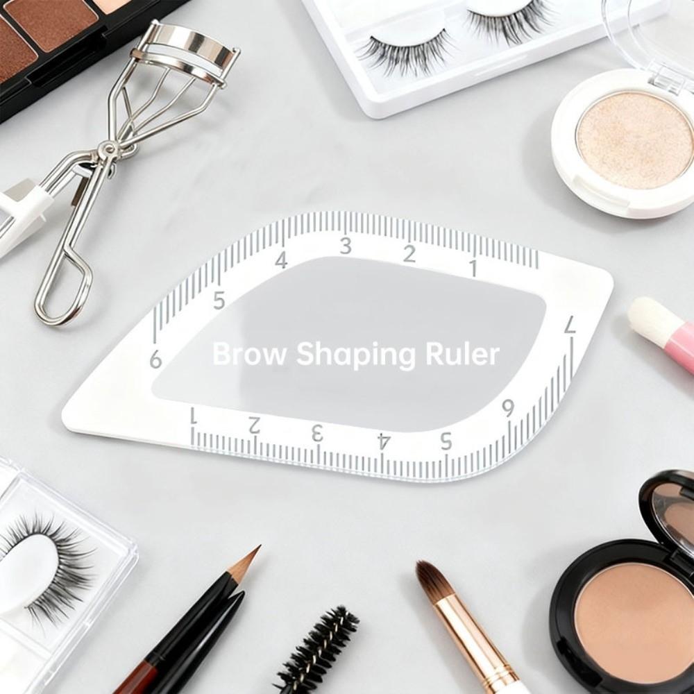 Schnelles Zeichen 1 Minute Augenbrauenformungslineal Formgebung Augenbrauentattoo Kartierungslinieal für Anfänger