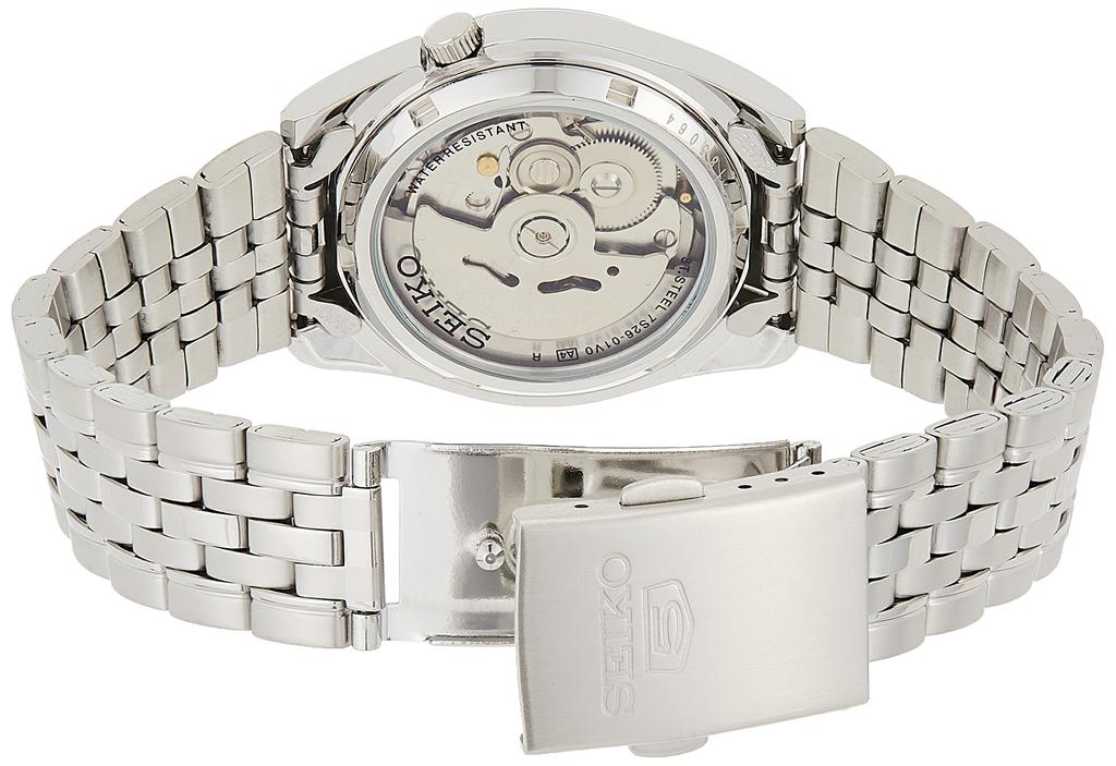 Seiko-Uhr, SEIKO 5, Automatik, Overseas, Modell SNK357K1, Herren [Reimportiert]
