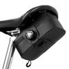 HEROUT Bicycle Saddle Road Bike with Storage for Small Items and Quick Black Bag, Small, 0.5L Capacity, Bag, Compact, Stable, Lightweight, Waterproof,