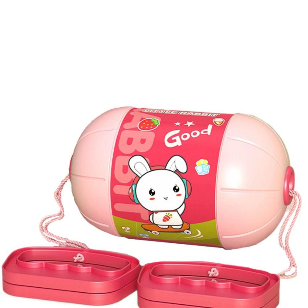 ABS Combination Shuttle Ball Interactive Double Pull Ball Toy Children Outdoor