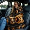 1pc Yorkie Dog Frames Blanket- Lightweight Throw for Sofa, Outdoor, Camping, Livingroom, Office, Chair, and Bed - Digital Printing Soft and