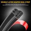 5M L-Shape Auto Car Door Trunk Strip Seal Rubber Weather Strip Edge Accessories