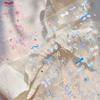 Tomoni Pink Starry Sky Butterfly & Bow Nail Stickers - Sweet Girl Style