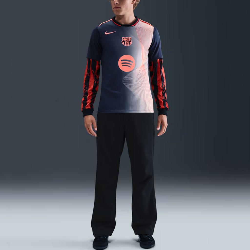 Nike Fc Barcelona Academy Pro Third Men's Nike Dri-FIT Soccer Pre-Match Top HM3437-411