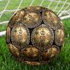 Prehistoric Dinosaur Realm Round Football Size 5 Adult Ball Suitable for Training Matches and Outdoor Team.