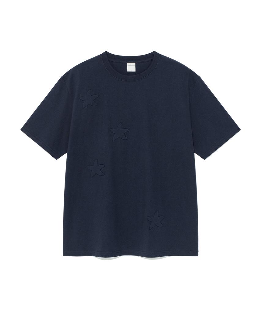 THE COLDEST MOMENT Tcm Bubble Star T (Navy)
