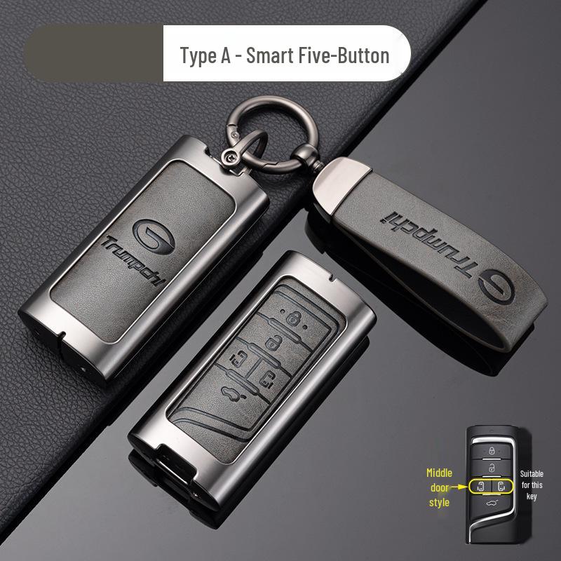 Metall-Schlüsselanhänger Kompatibel mit Trumpchi GS4, GS3, GS5, GA6, GA3, GA4