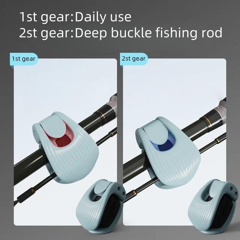 Fishing Rod Holder Fixer Clip Portable Lure Rod Bundling Clamp Beach Fishing Pole Holder Fishing Tools Compact Fixer Holder