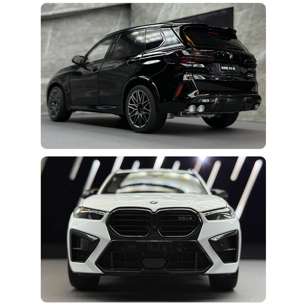 1/18 BMW X5M X5 SUV Alloy Luxy Car Model Diecast Metal Off-road Vehicles Car Model High Simulation Collection Childrens Toy Gift