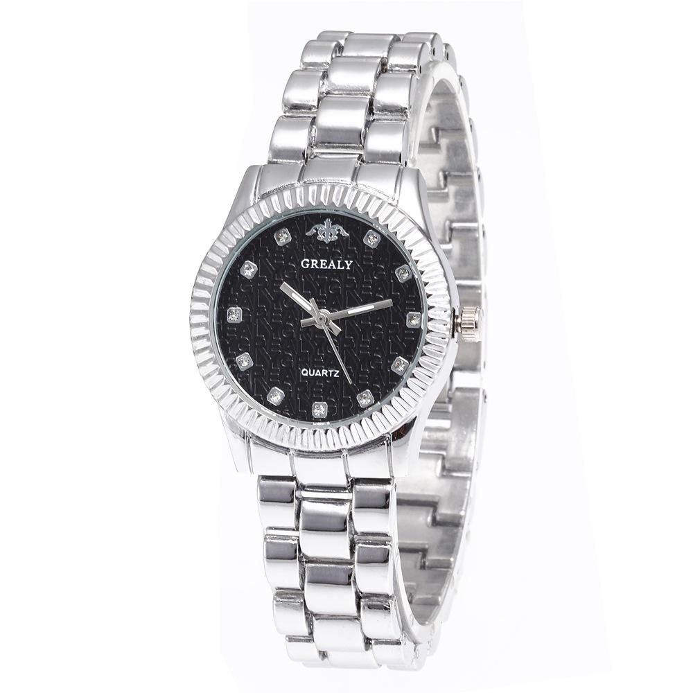 Ladies' Quartz Watch with Alloy Band: Fashionable and Casual Design