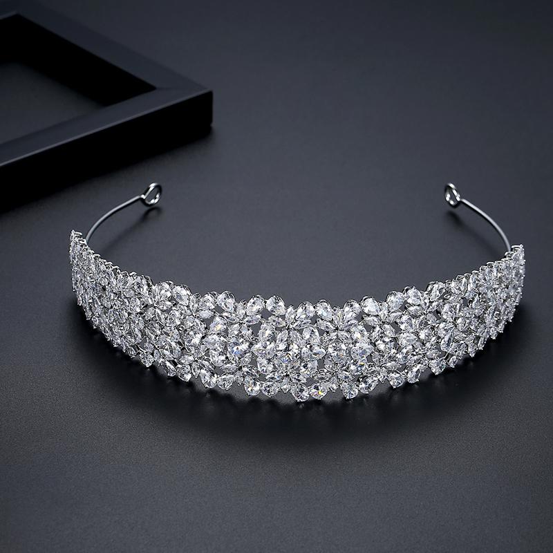 LUOTEEMI High Quality Hair Accessory Woman Korean Party Headband Braided Wedding for Girl Flower Hairband