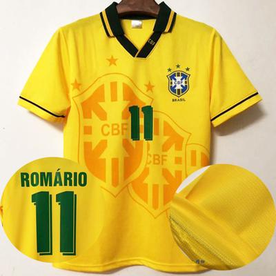 1994 Brazil Jersey Retro Football Jersey Sports Training Jersey 10 Ronaldo Football Jersey